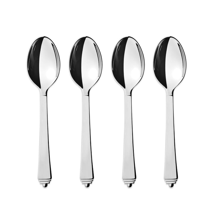 Pyramid ティ―スプーン ラージ - 4-pack - Georg Jensen | ジョージ ジェンセン