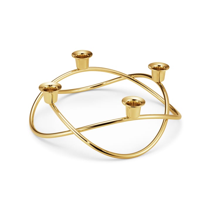 Season キャンドルホルダー Ø26 cm, gold plated Georg Jensen | ジョージ ジェンセン