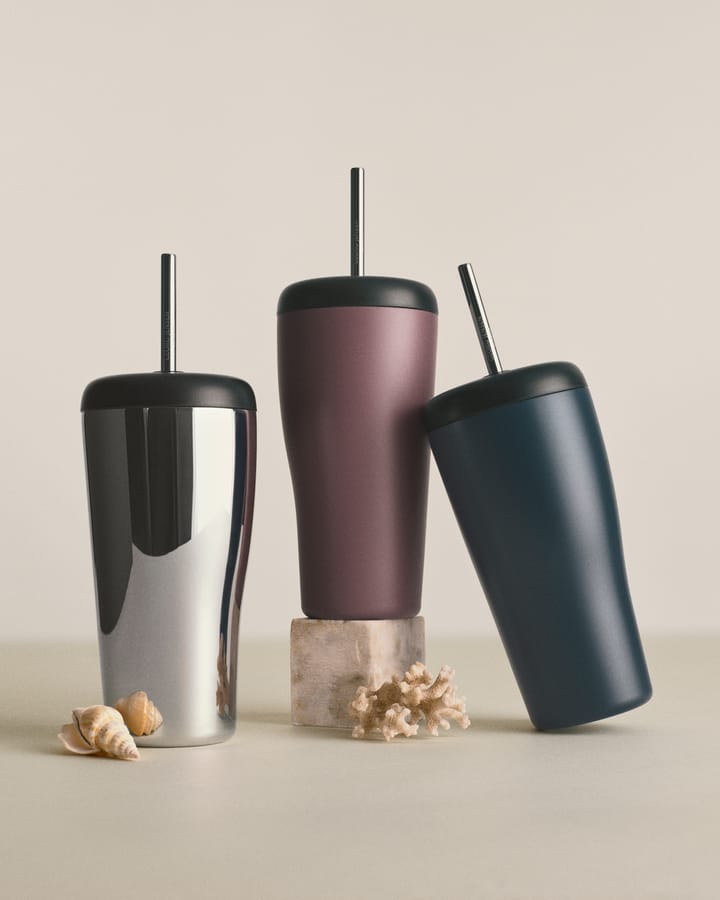 Sky ストロー付きサーモルカップ 40 cl, Pink Georg Jensen | ジョージ ジェンセン