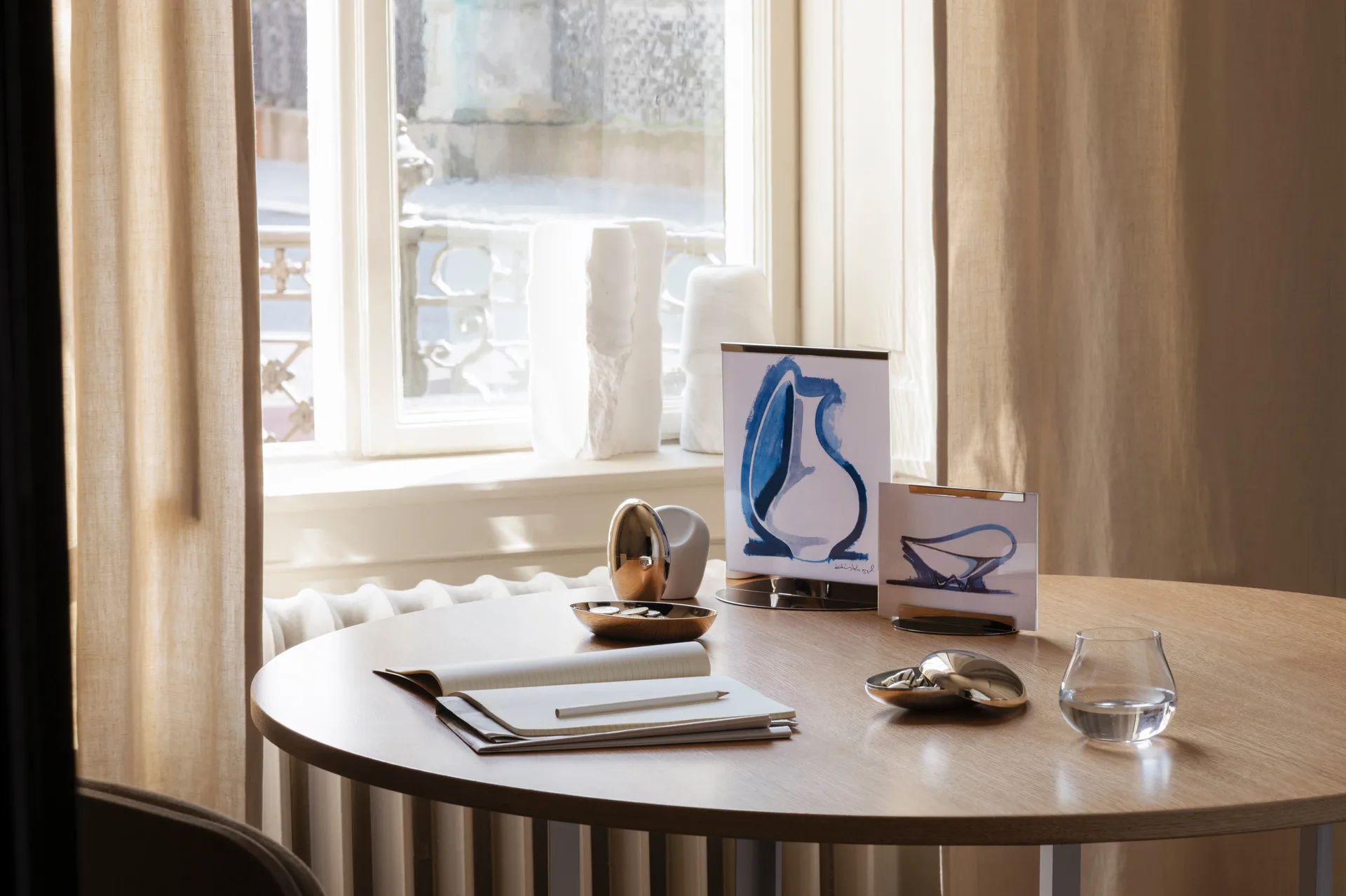 Sky 収納ジャー 5x14 cm, Stainless steel Georg Jensen | ジョージ ジェンセン