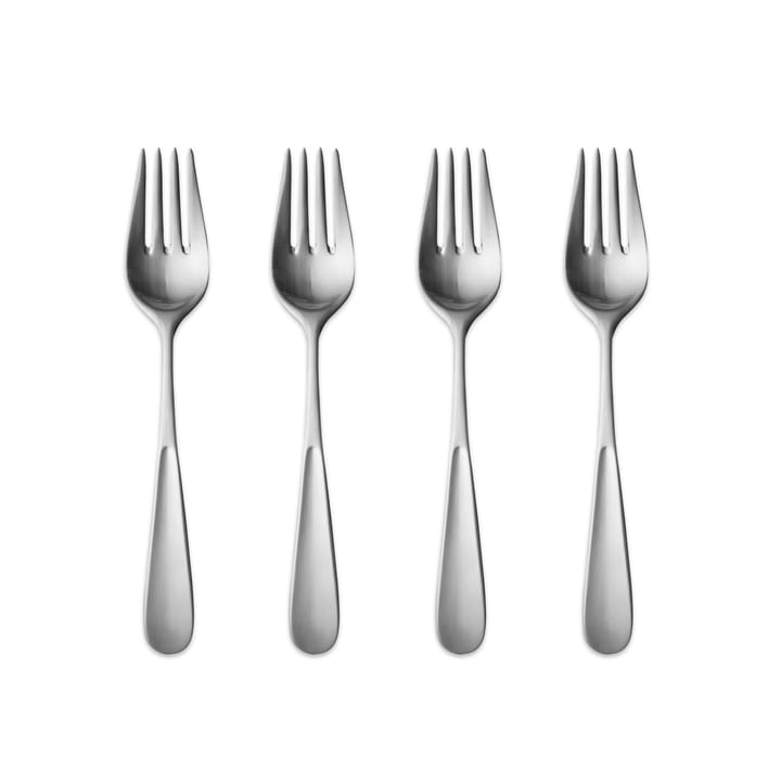 Vivianna マット ケーキフォーク - 4-pack - Georg Jensen | ジョージ ジェンセン