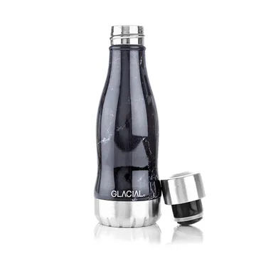 Glacial 水筒 280 ml - Black marble - Glacial