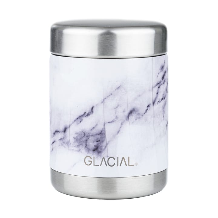 Glacial フードサーモス 350 ml - White marble - Glacial