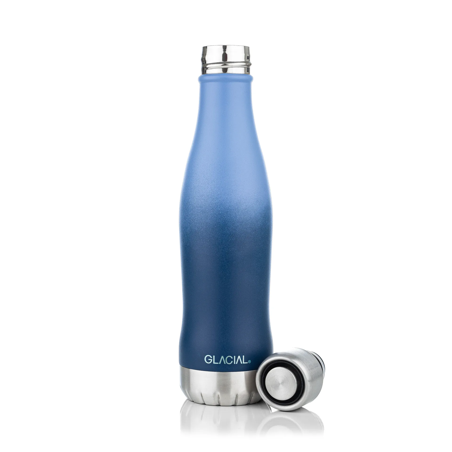 Glacial 水筒 アクティブ400 ml, Blue fade Glacial
