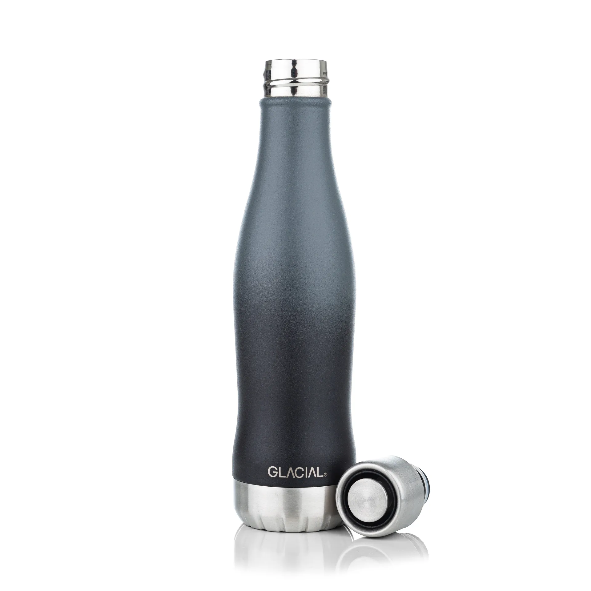 Glacial 水筒 アクティブ400 ml, Gray fade Glacial