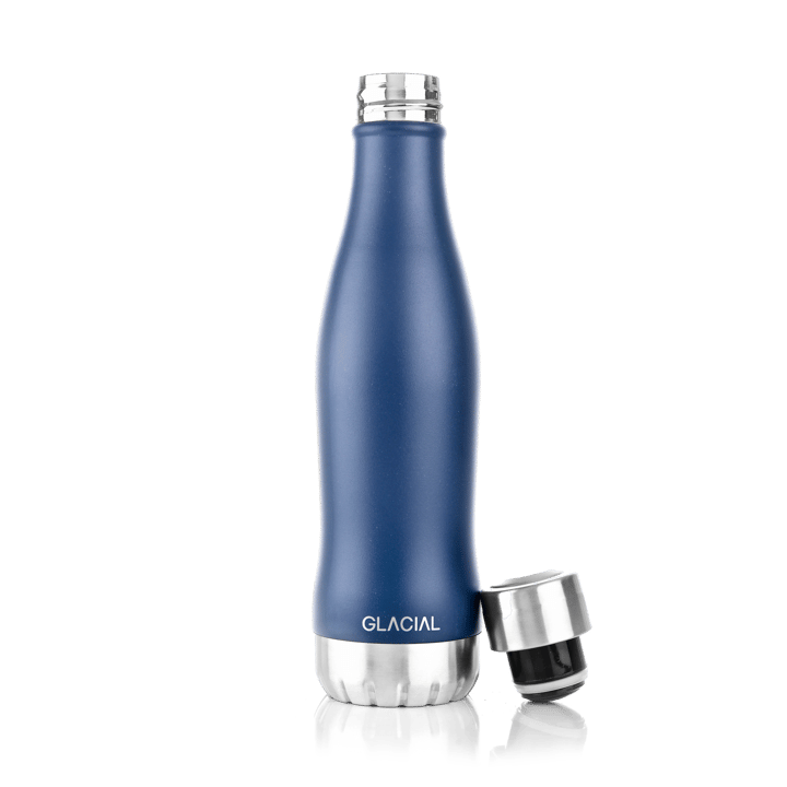 Glacial 水筒 400 ml - Matte navy - Glacial