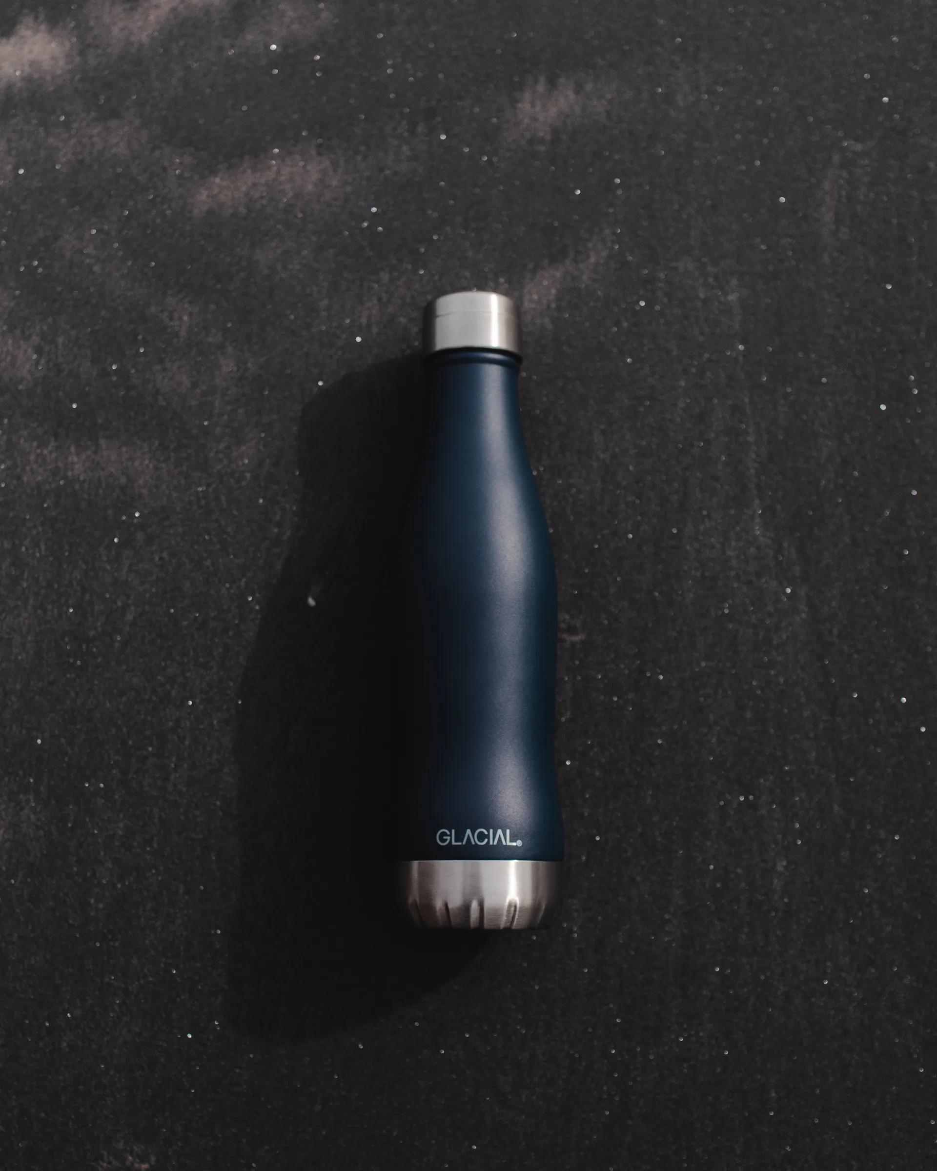 Glacial 水筒 400 ml, Matte navy Glacial