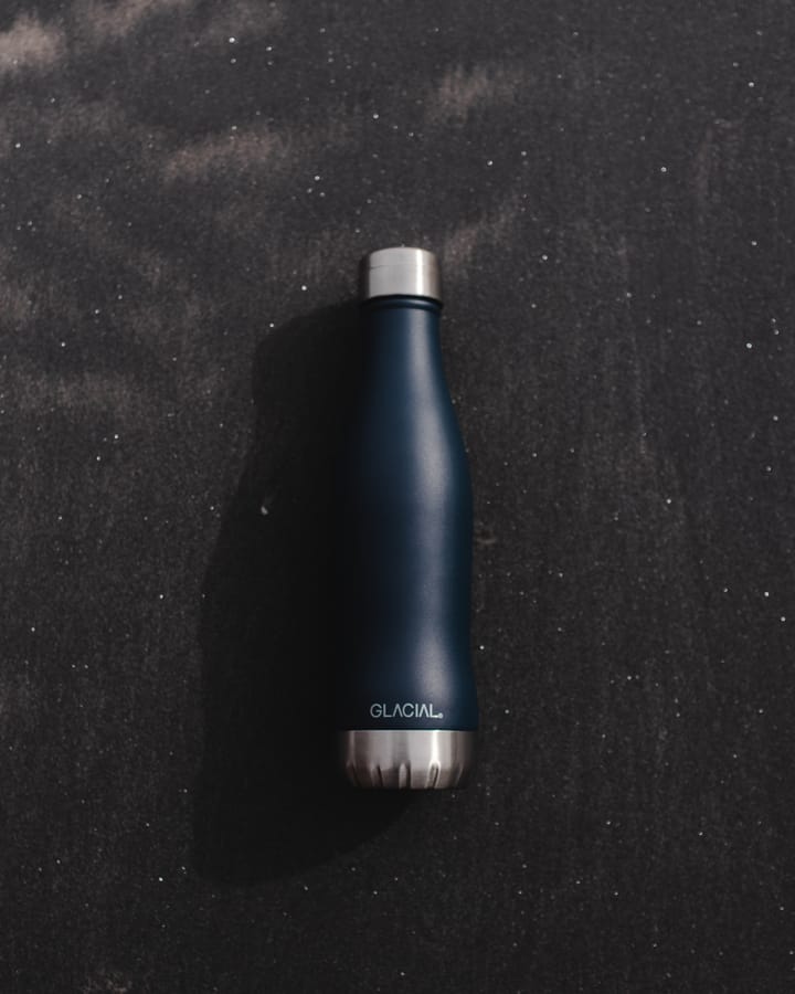 Glacial 水筒 400 ml - Matte navy - Glacial