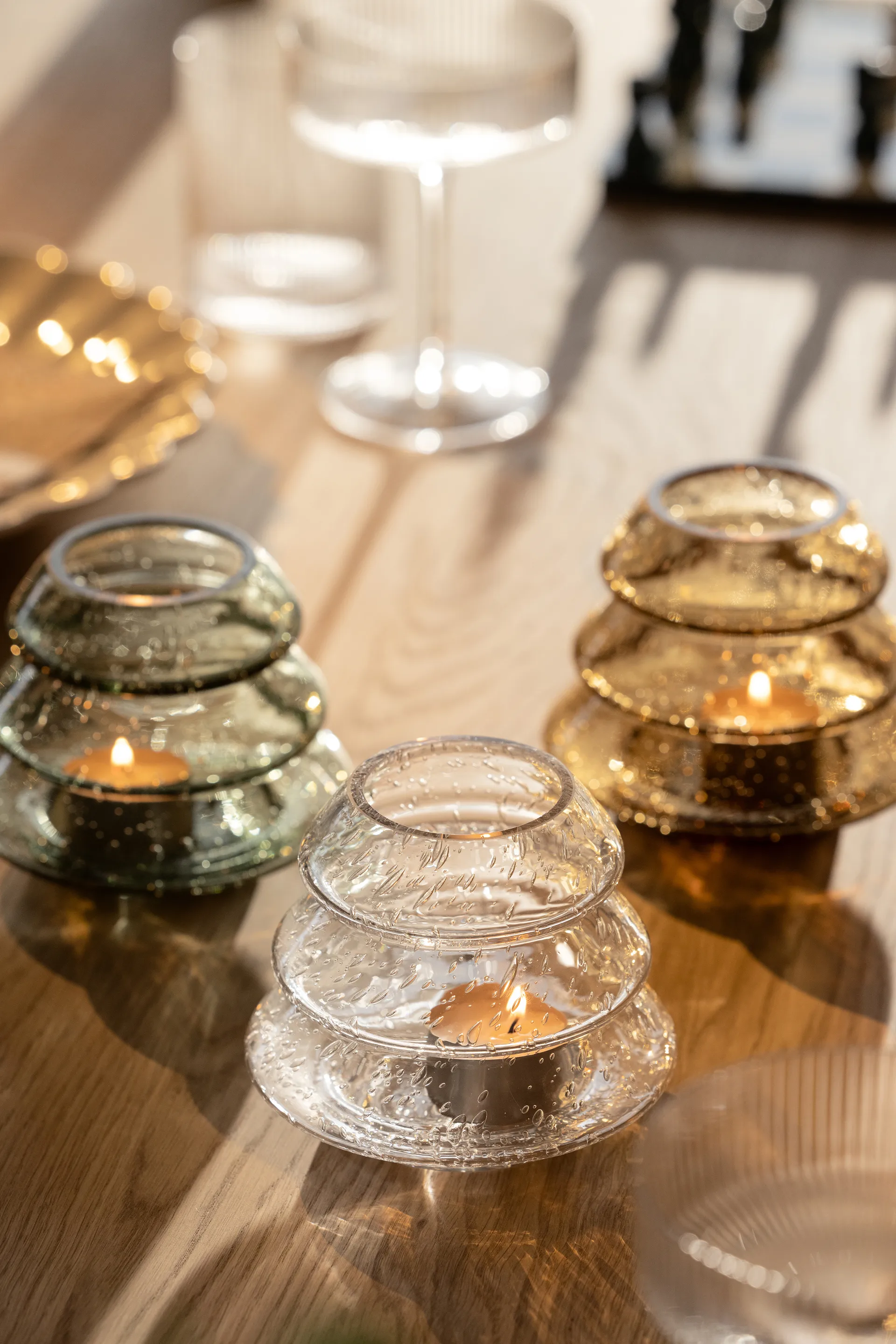 Gran 12 ティーライトホルダー, Clear Globen Lighting | グローベンライティング