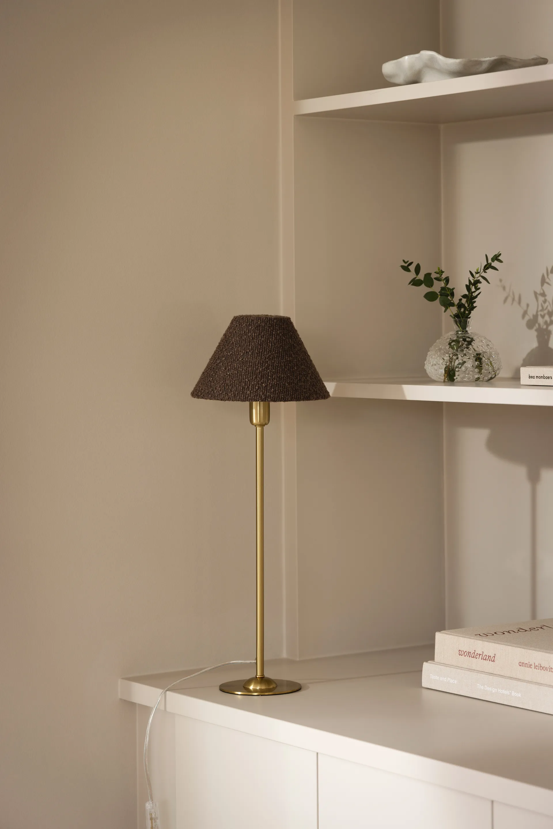 Iris 20 ランプシェード, Bouclé mocha Globen Lighting | グローベンライティング