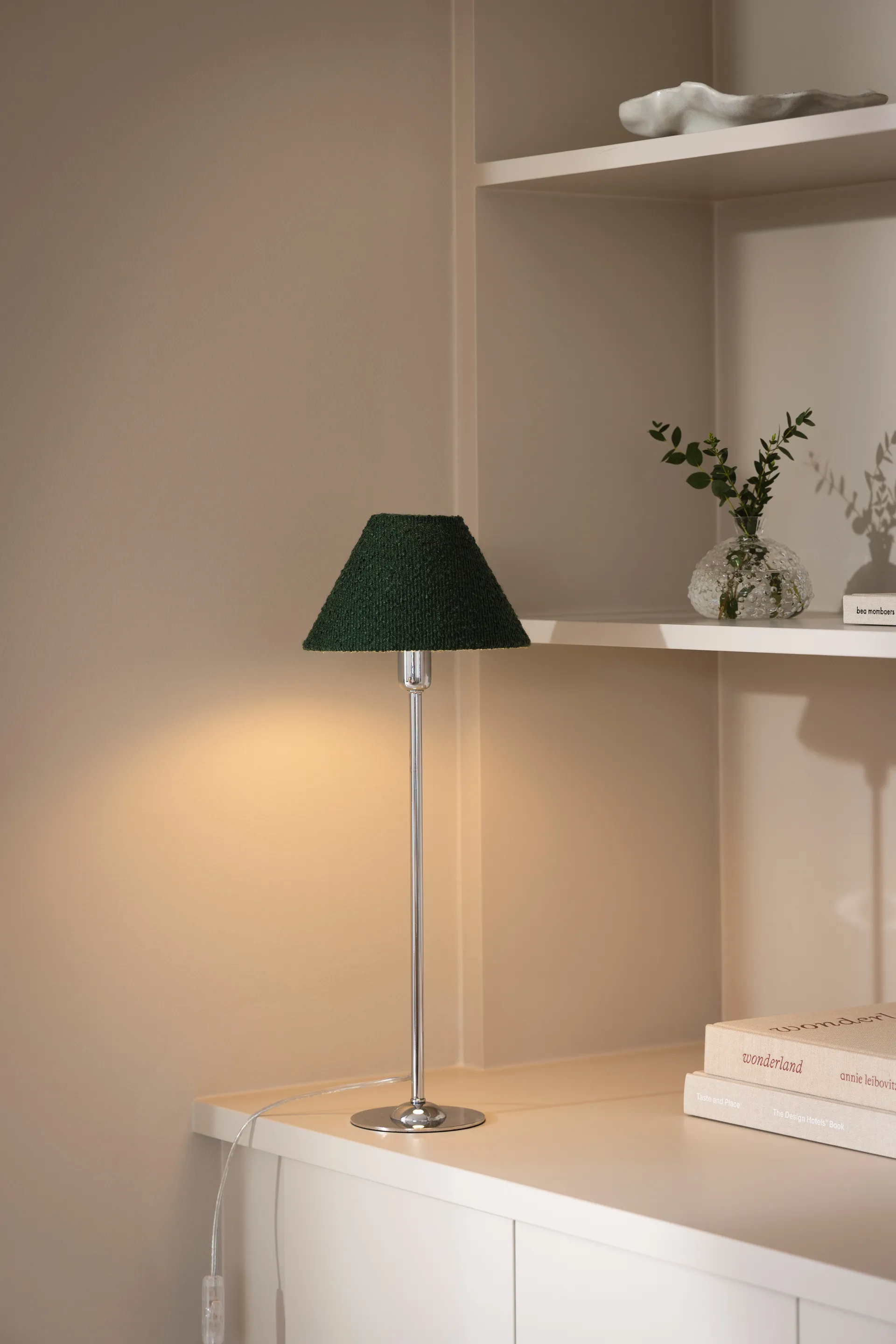 Iris 20 ランプシェード, Bouclé moss green Globen Lighting | グローベンライティング