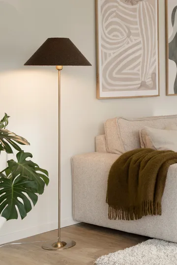 Iris 45 ランプシェード - Bouclé mocha - Globen Lighting | グローベンライティング