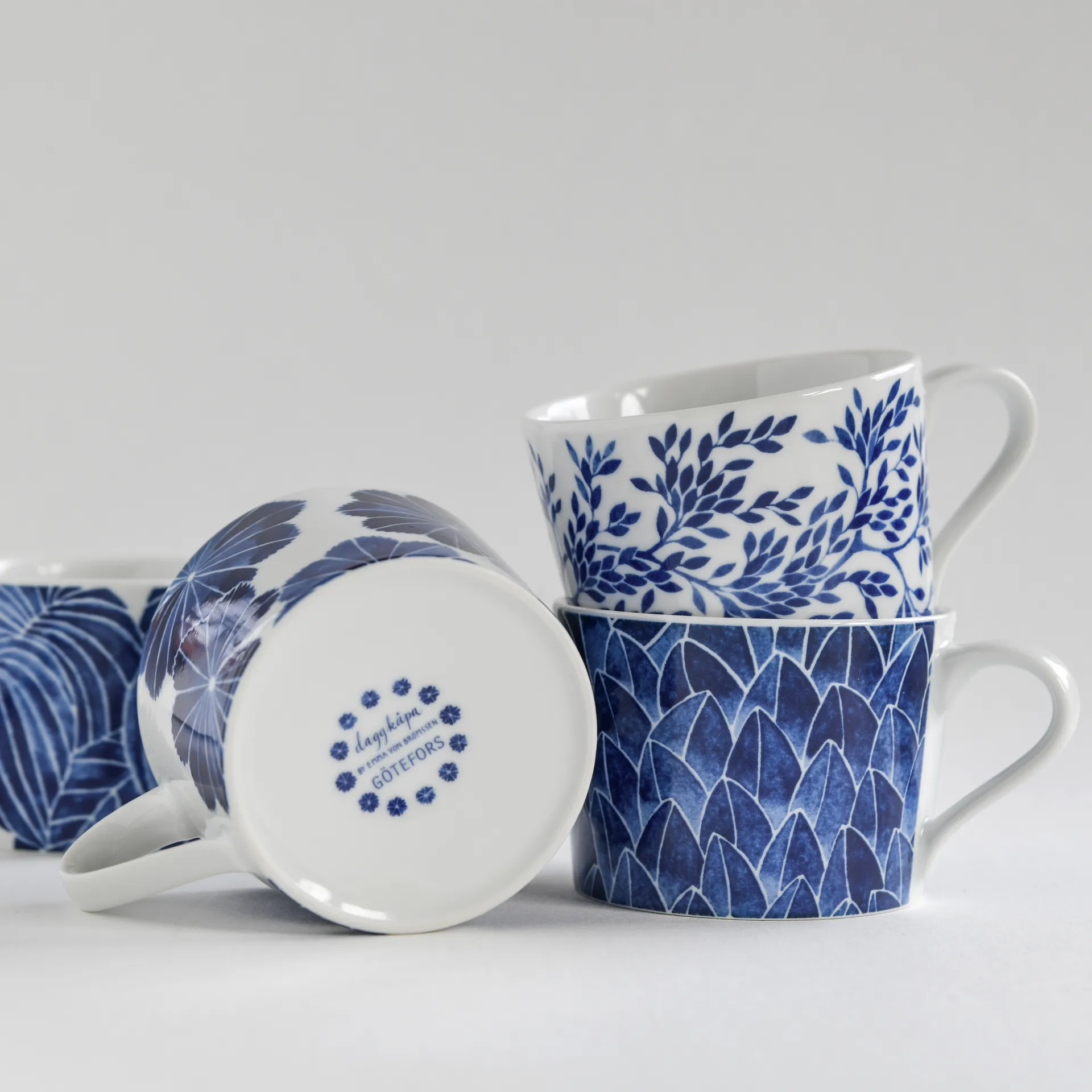 Botanica カップ ハンドル付き, Daggkåpa Götefors Porslin