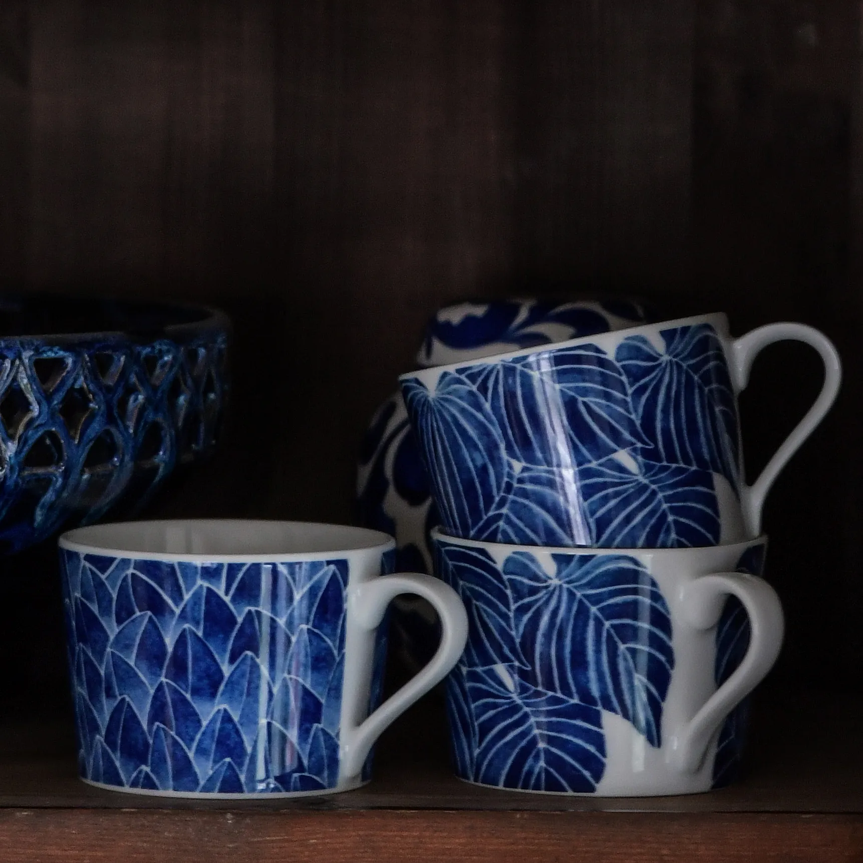 Botanica カップ ハンドル付き, Funkia Götefors Porslin