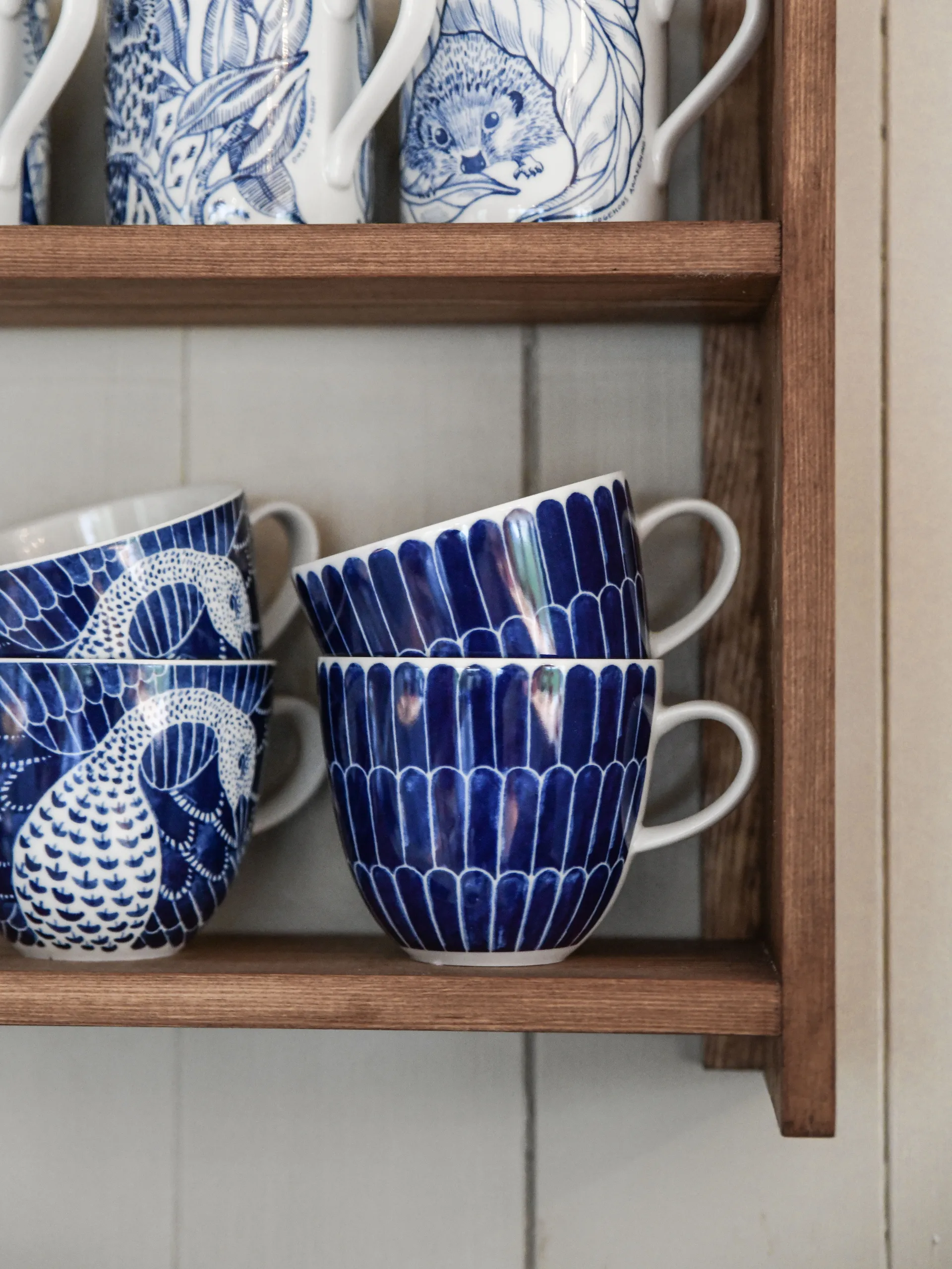 Selma マグ feather blue, 41cl Götefors Porslin