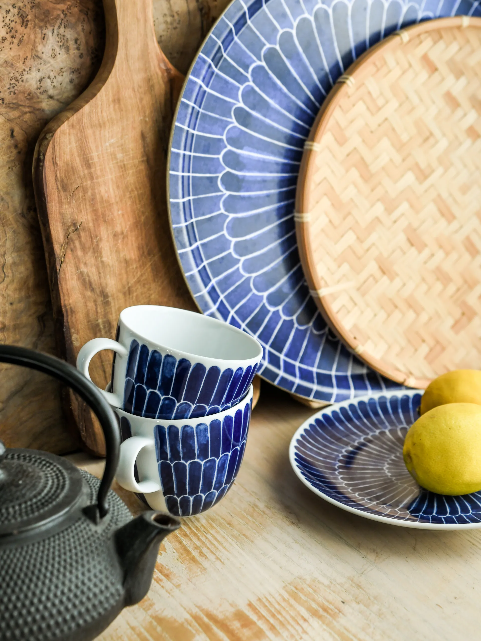 Selma マグ feather blue, 41cl Götefors Porslin