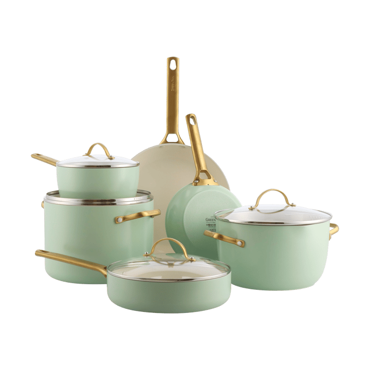 Padova キャセロール & フライパンセット 10パート - Mint green - GreenPan