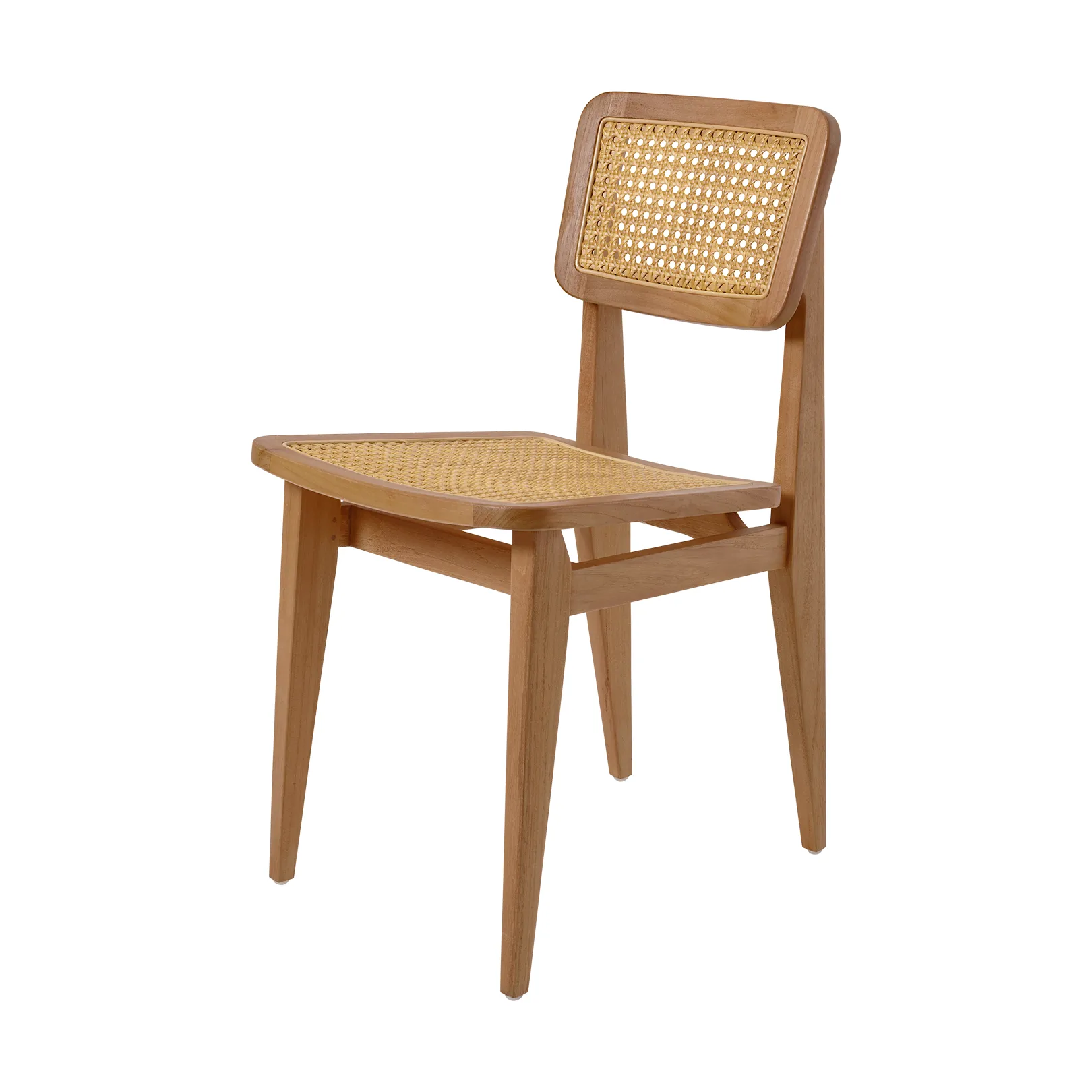 C-chair Outdoor チェア, All french cane-natural teak GUBI | グビ