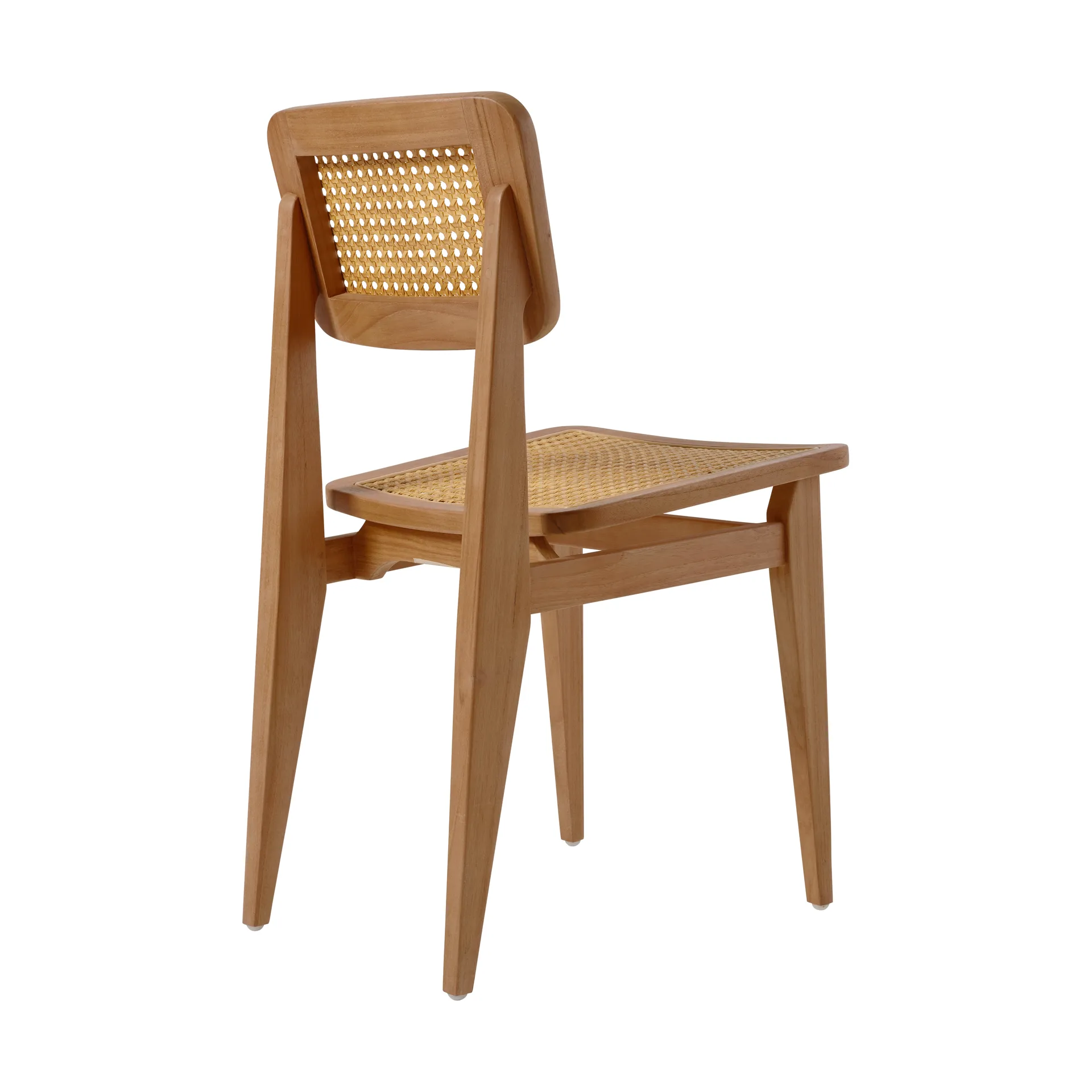 C-chair Outdoor チェア, All french cane-natural teak GUBI | グビ