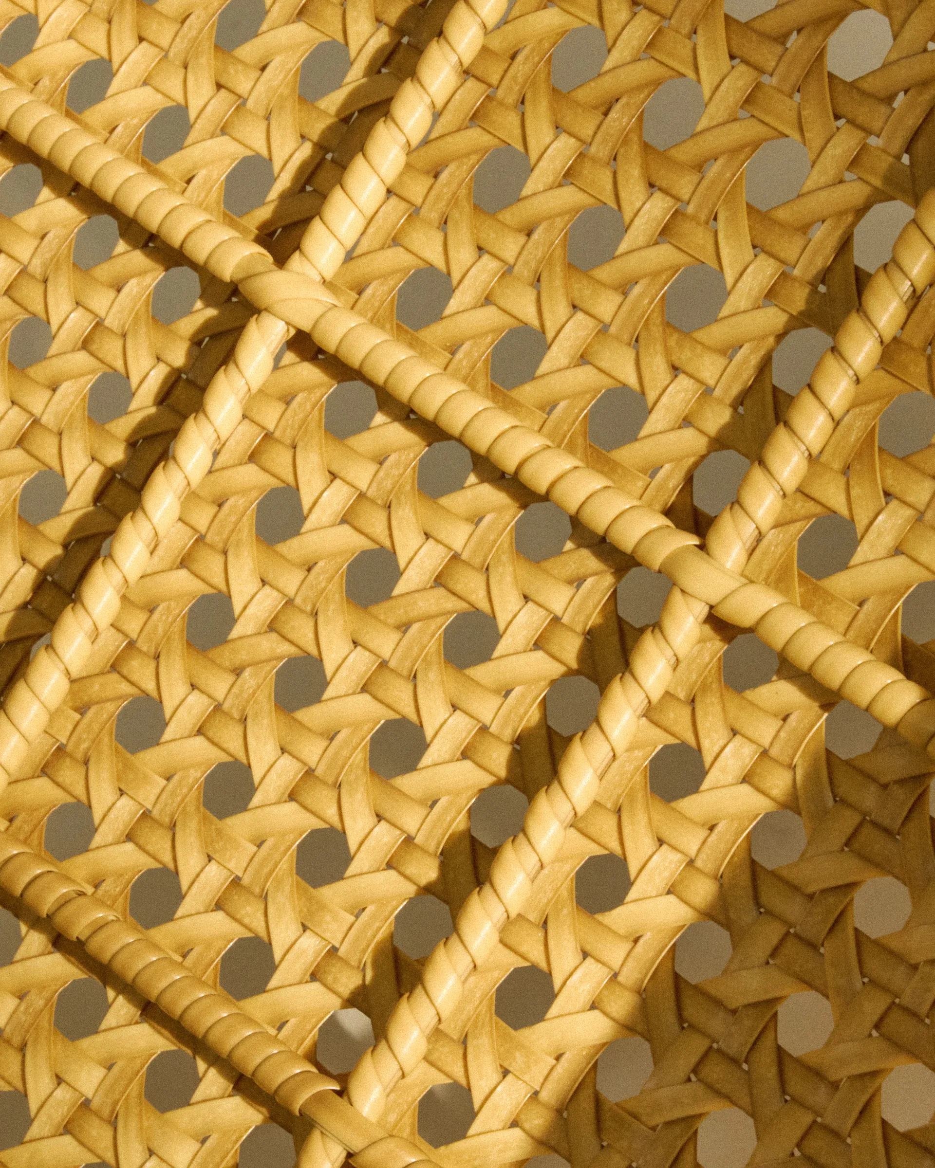 C-chair Outdoor チェア, All french cane-natural teak GUBI | グビ