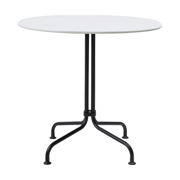 Carmel Bistro ダイニングテーブル 75x75 cm - Clam white-black semi matt - GUBI | グビ
