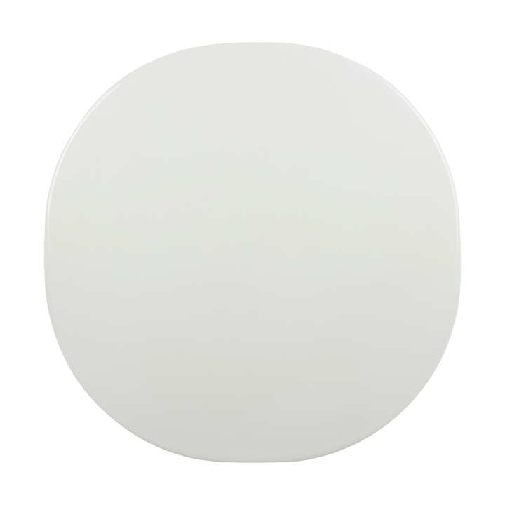 Carmel Bistro ダイニングテーブル 75x75 cm, Clam white-black semi matt GUBI | グビ