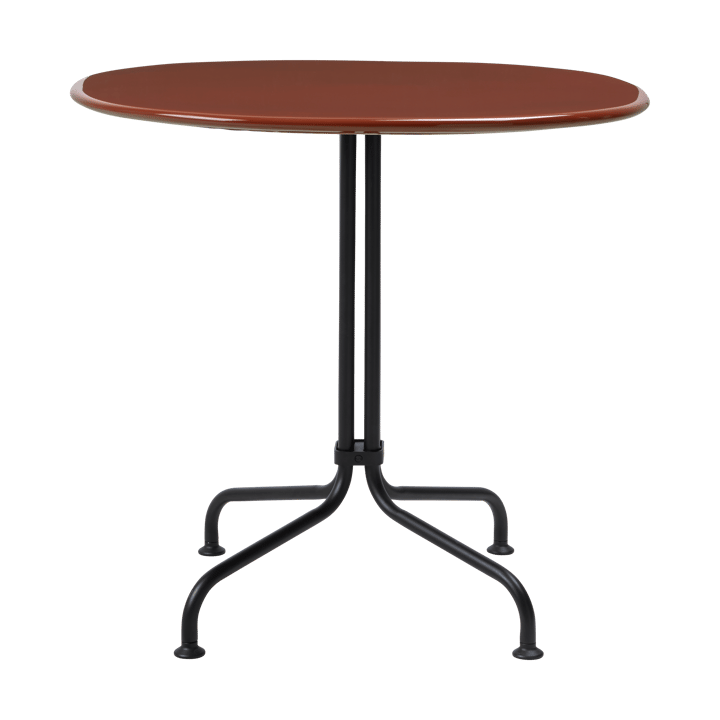 Carmel Bistro ダイニングテーブル 75x75 cm - Rock red-black semi matt - GUBI | グビ