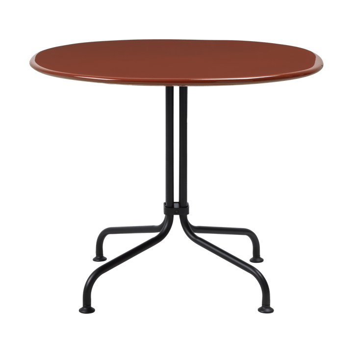 Carmel Bistro ラウンジテーブル 75x75 cm - Rock red-black semi matt - GUBI | グビ