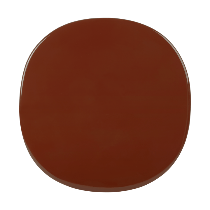 Carmel Bistro ラウンジテーブル 75x75 cm, Rock red-black semi matt GUBI | グビ