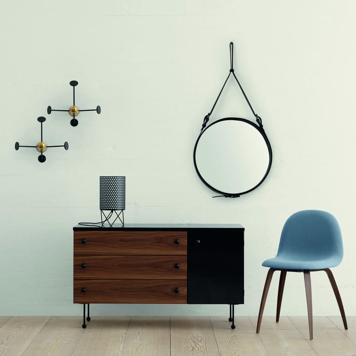 Matégot coatrack, black-brass GUBI | グビ