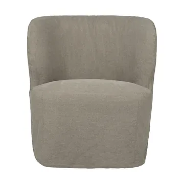 Stay スリップカバー ラウンジチェア - Linen 0024, small - GUBI | グビ