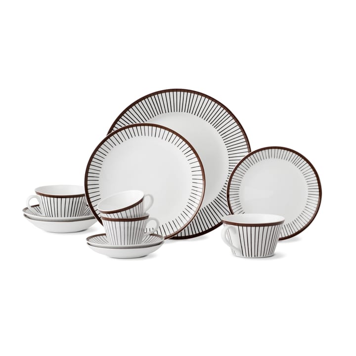 Ribb ティーセット, tea cup + saucer Gustavsbergs Porslinsfabrik