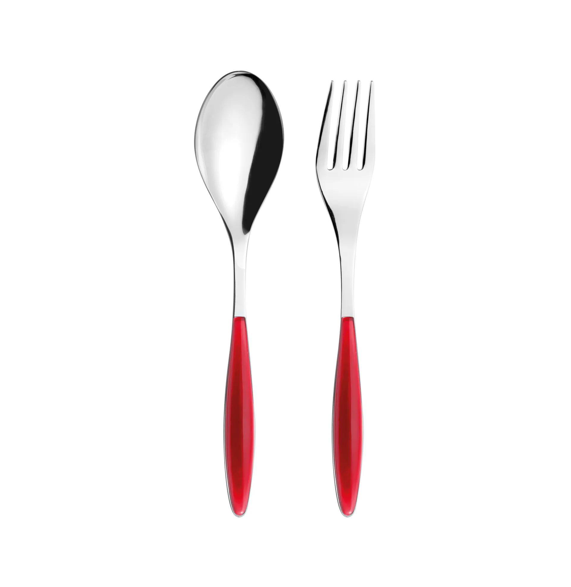 Feeling サービングユーテンシル, Clear red, 2 pieces Guzzini
