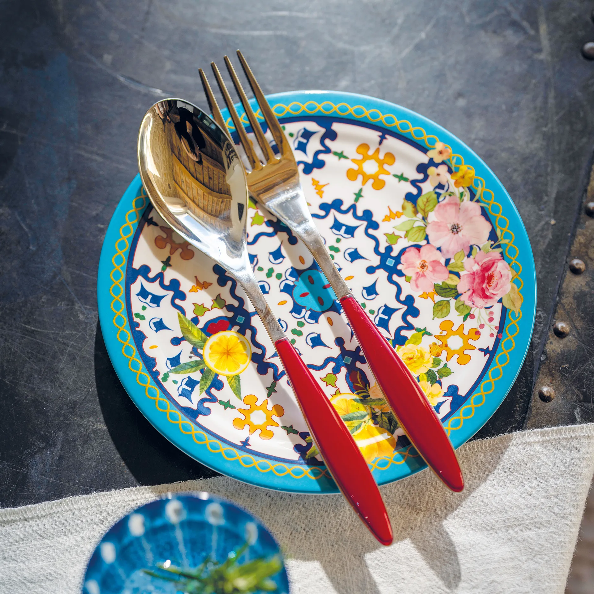 Feeling サービングユーテンシル, Clear red, 2 pieces Guzzini