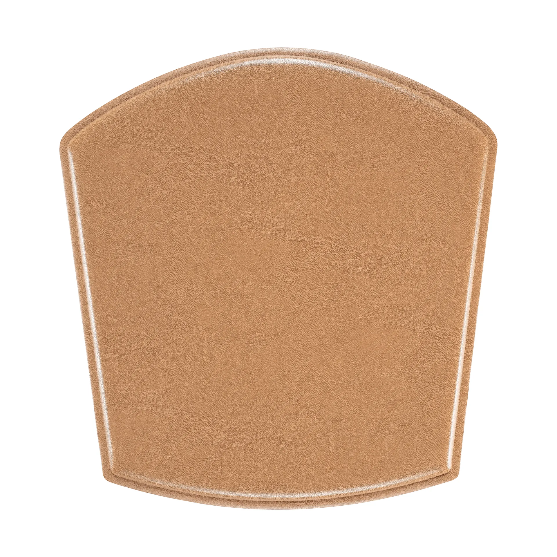 ZigZag パッドチェア, Bonded leather camel Hans K