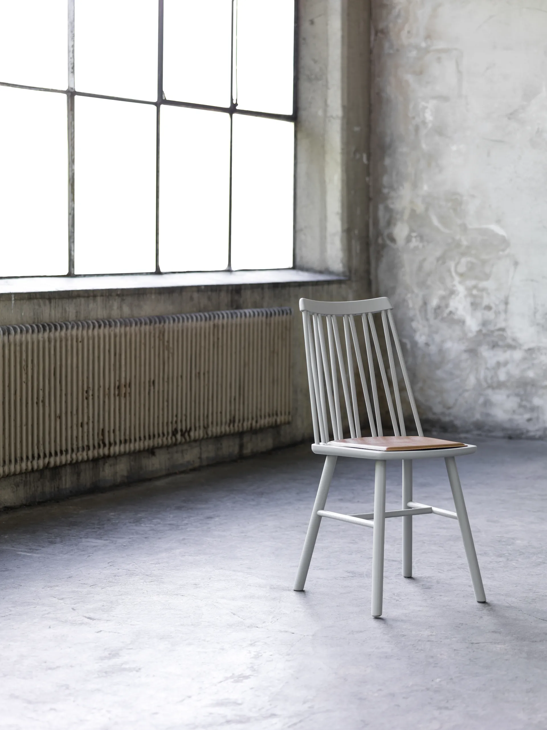 ZigZag パッドチェア, Bonded leather camel Hans K