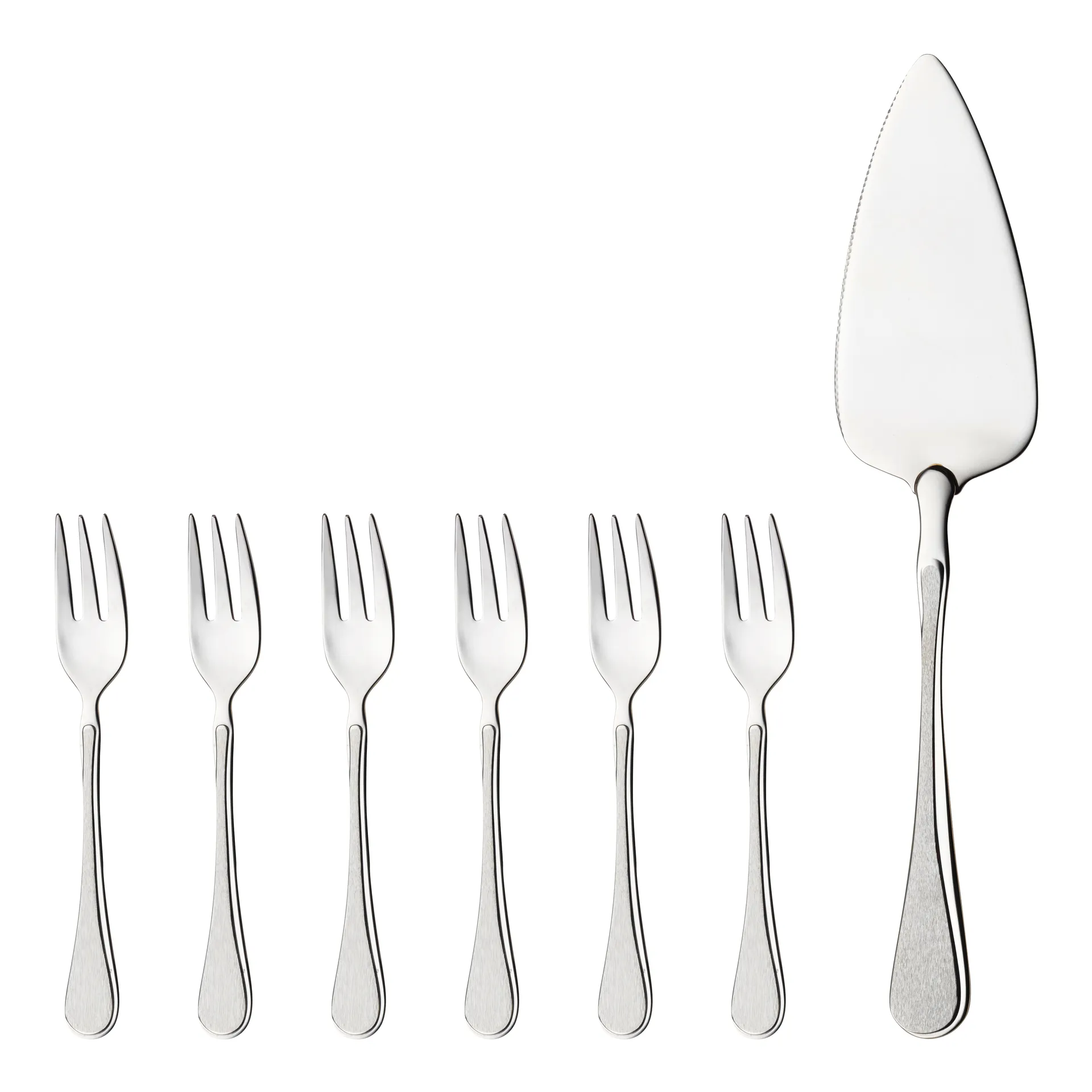 Carina ケーキ セット 7 ピース, stainless steel Hardanger Bestikk | ハダンゲル べスティック