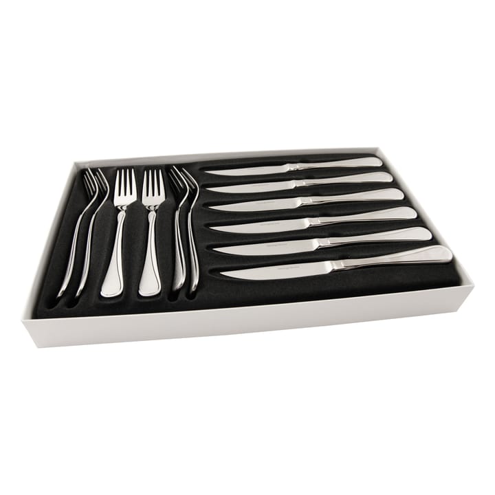 Carina meat カトラリー セット 12 ピース, stainless steel Hardanger Bestikk | ハダンゲル べスティック