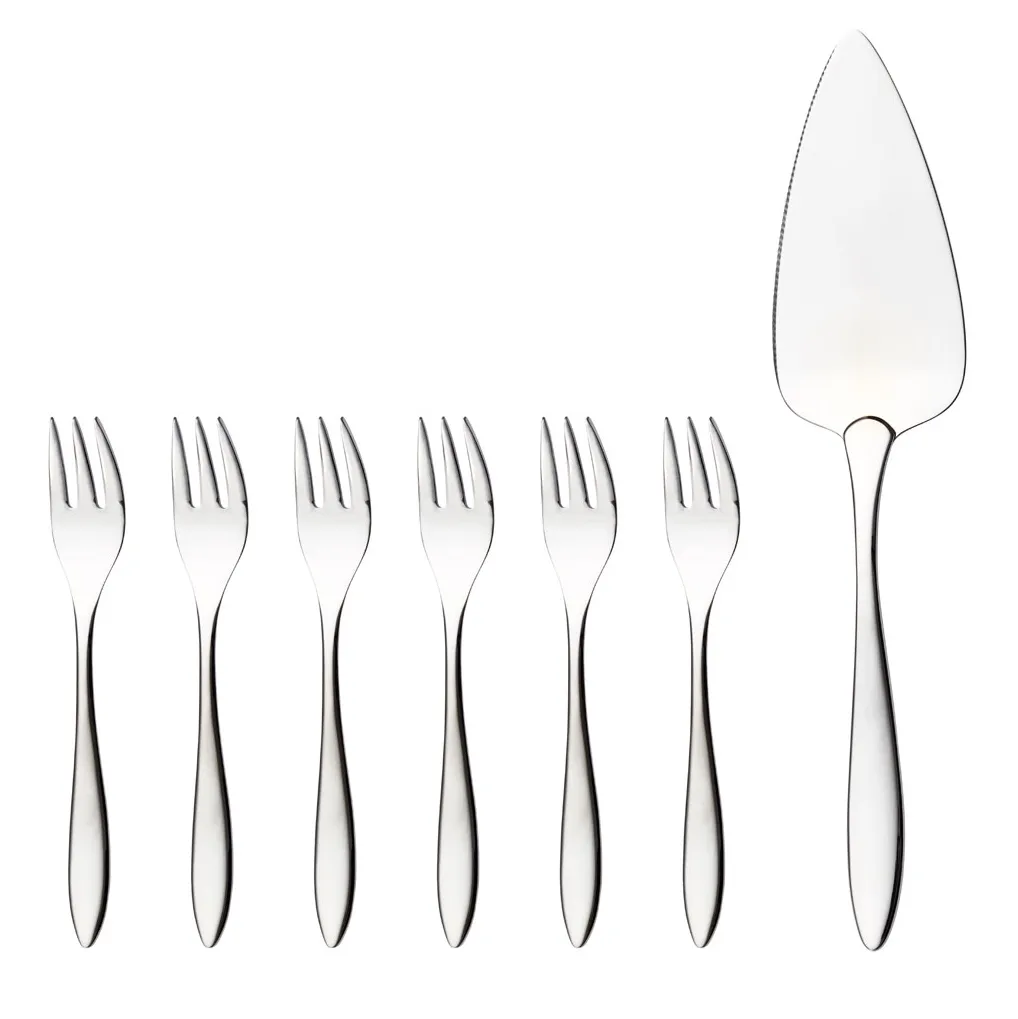 Maria ケーキ セット 7 ピース, 7 pieces Hardanger Bestikk | ハダンゲル べスティック