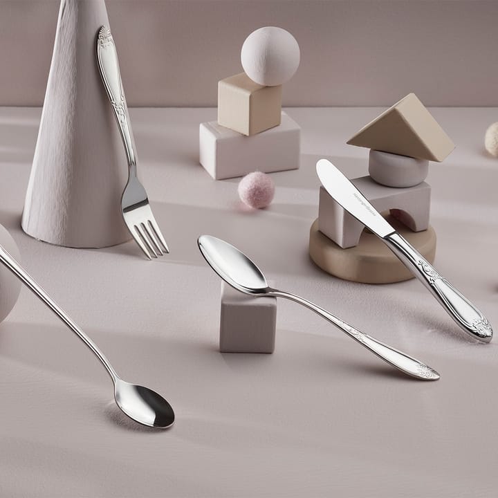 Nina キッズ用カトラリー 4 本セット, Stainless steel Hardanger Bestikk | ハダンゲル べスティック