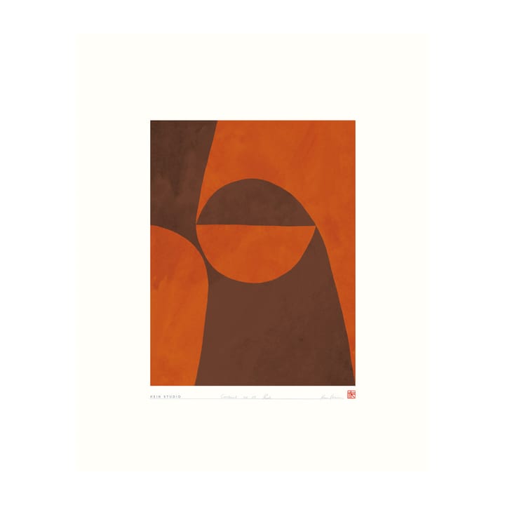Contrast ポスター 40x50 cm - No. 03 - Hein Studio