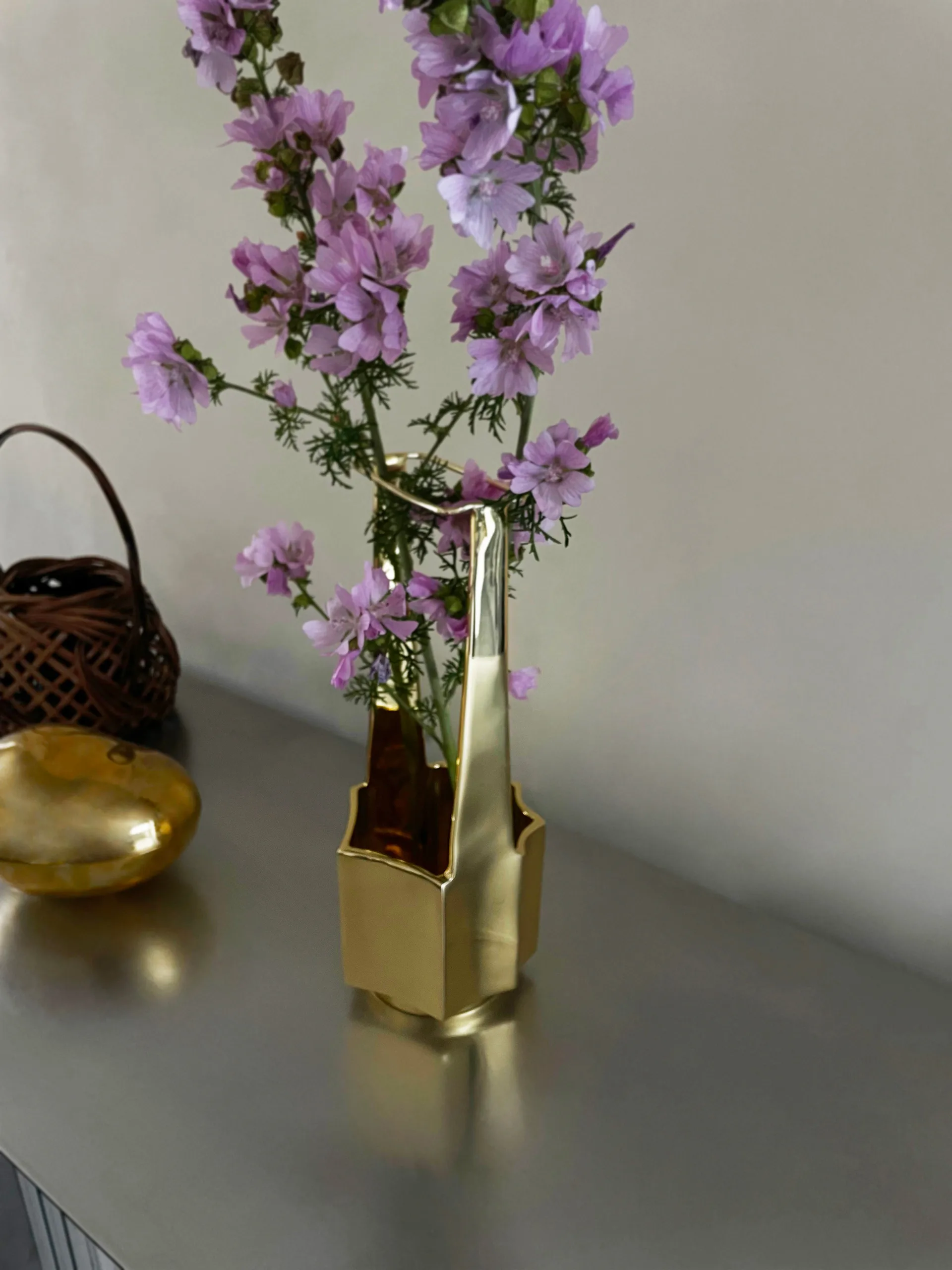Ikebana 花瓶 30 cm, Brass Hein Studio