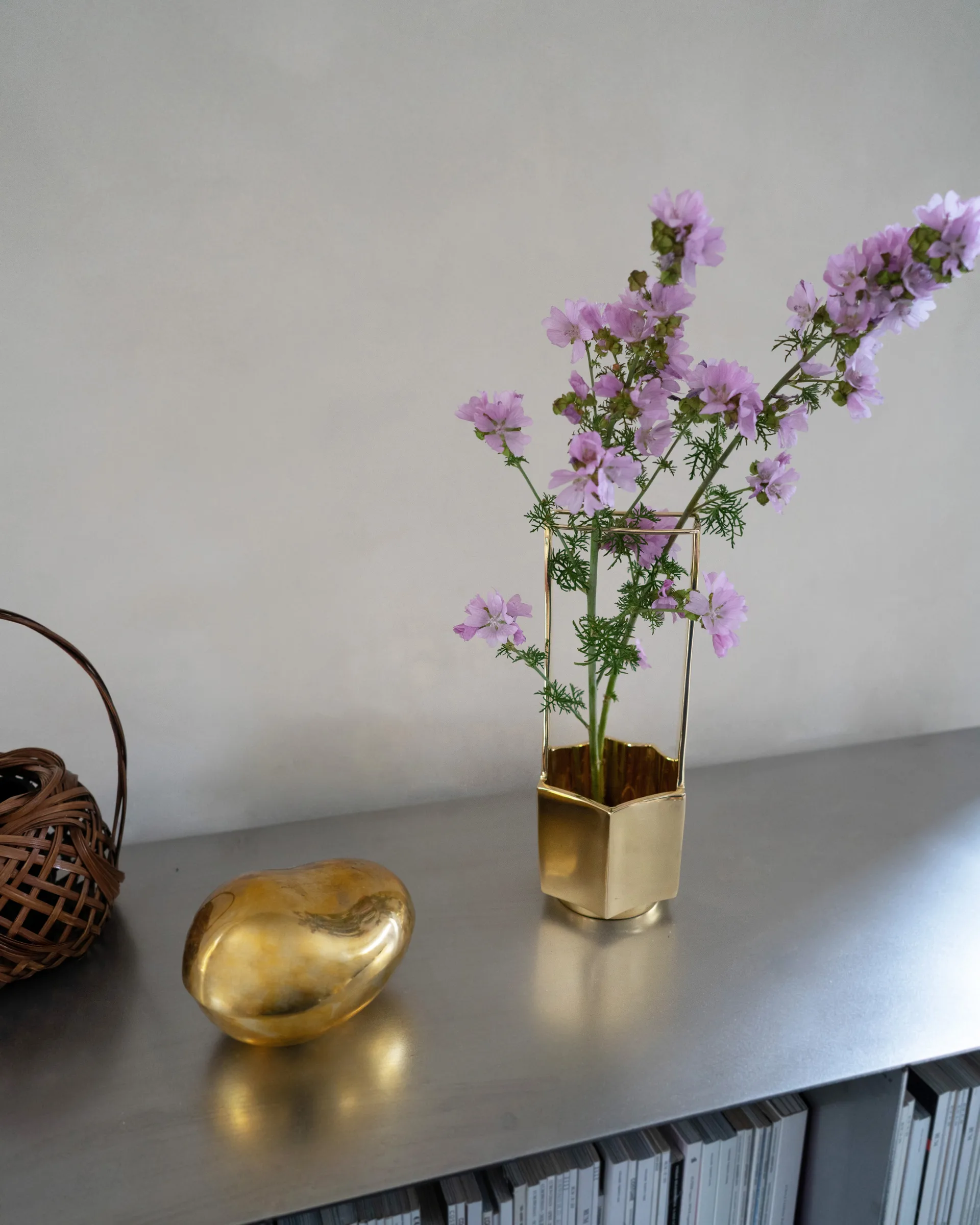 Ikebana 花瓶 30 cm, Brass Hein Studio