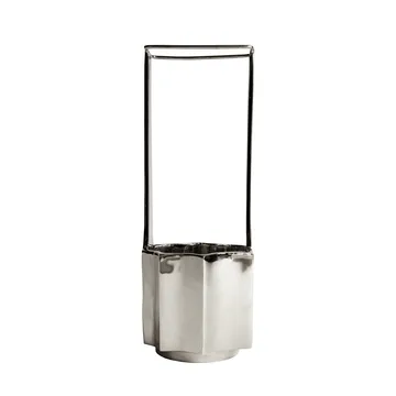 Ikebana 花瓶 30 cm - Nickel - Hein Studio