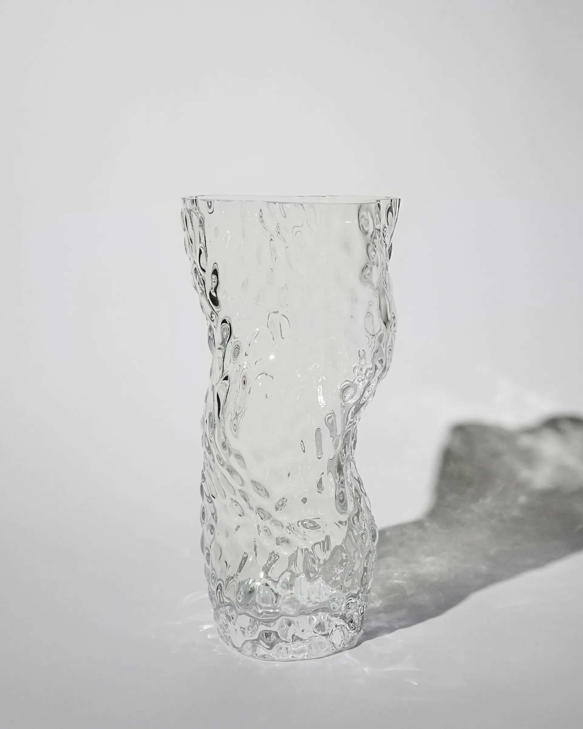 Ostrea Rock glass 花瓶 30 cm, Clear Hein Studio