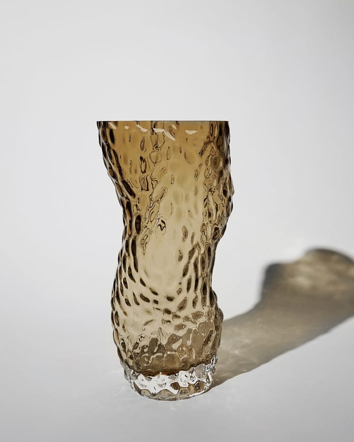 Ostrea Rock glass 花瓶 30 cm - Smoke - Hein Studio