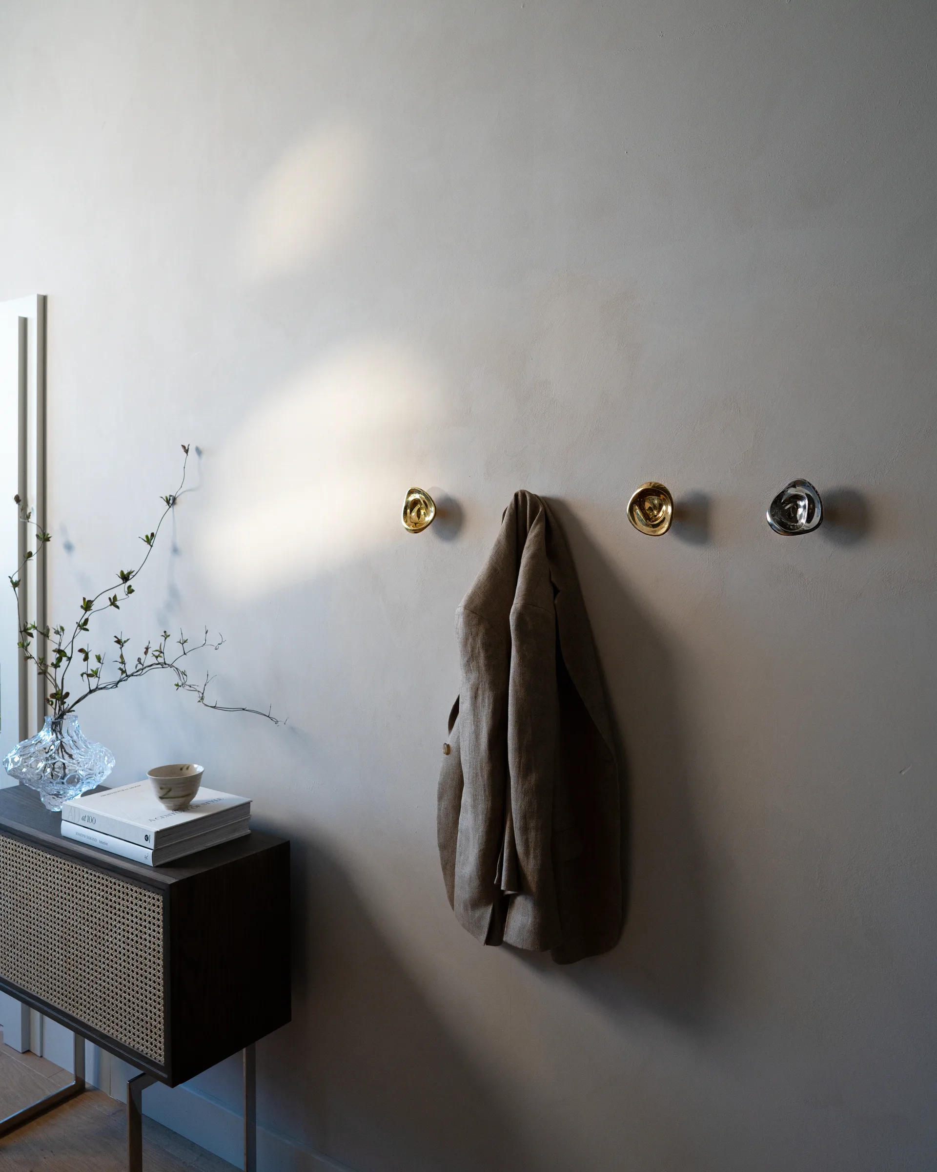 Ripple no. 02 ラージノブ, Chrome Hein Studio