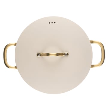 Heirol Royal Pearl 蓋付き 両手鍋 Ø28 cm - White-gold - Heirol