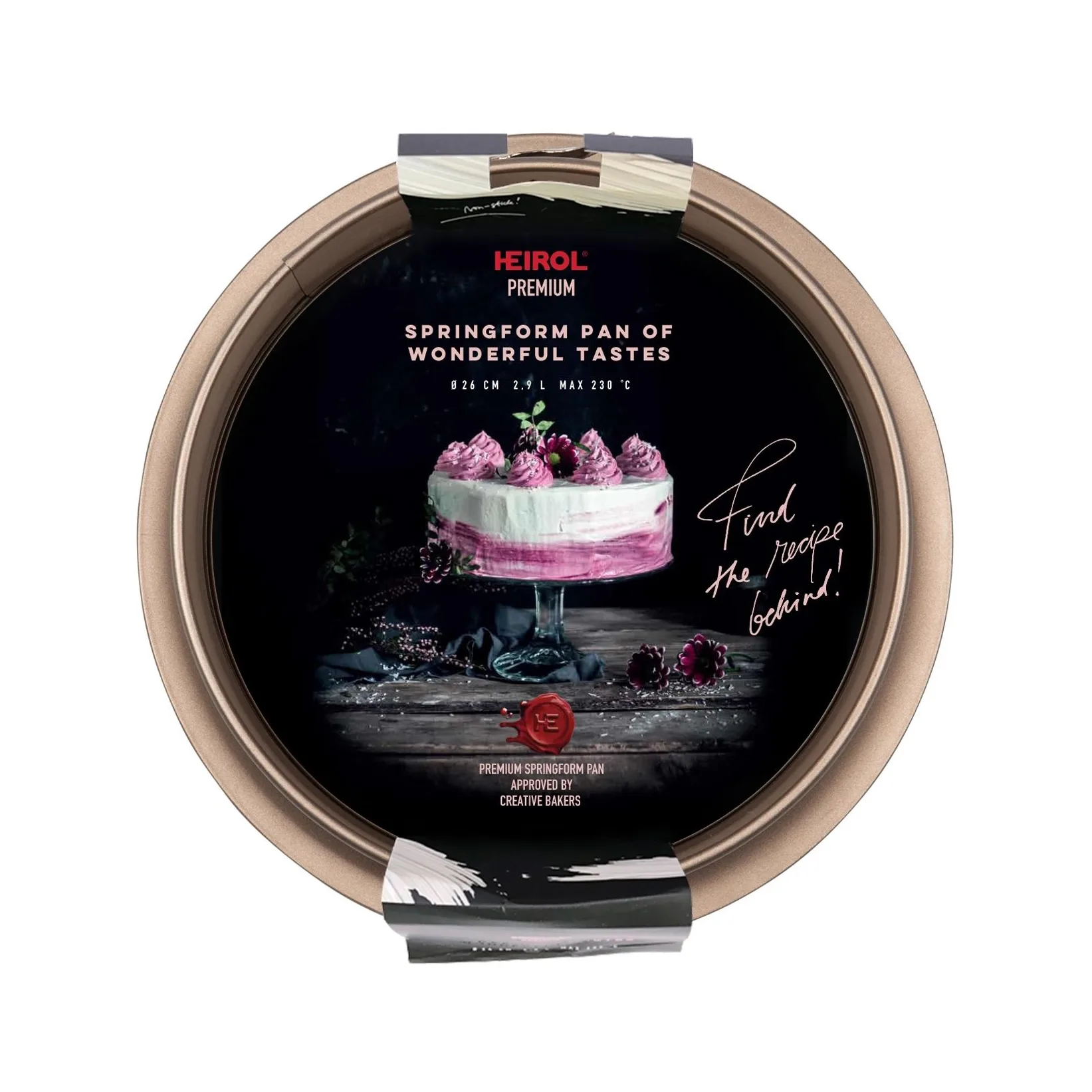 Heirol springform 焼き型 champagne coloured, Ø26 cm Heirol