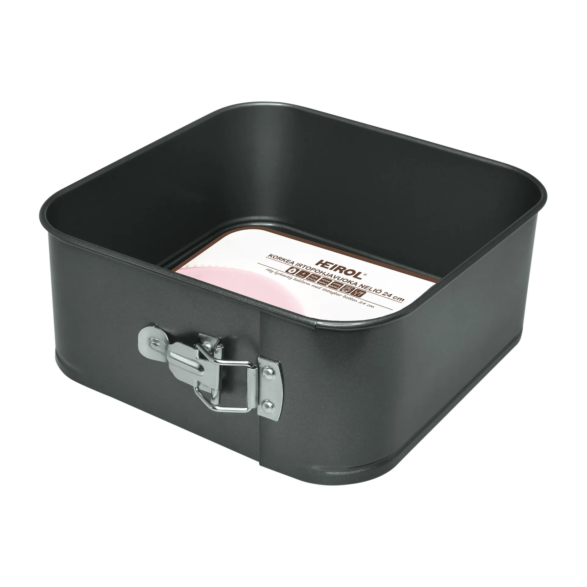 Heirol square springform 焼き型 extra high, 24x24 cm Heirol